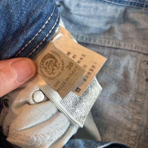 Diesel Safado 008MX Slim Straight Jeans (W30 L30) - Made in Italy - Picture 5 of 9